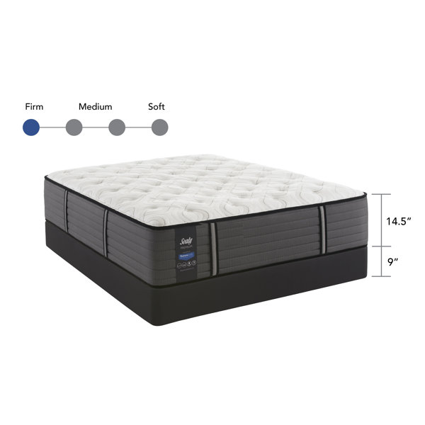 Sealy Posturepedic Plus 13'' Medium Innerspring Mattress and Box Spring